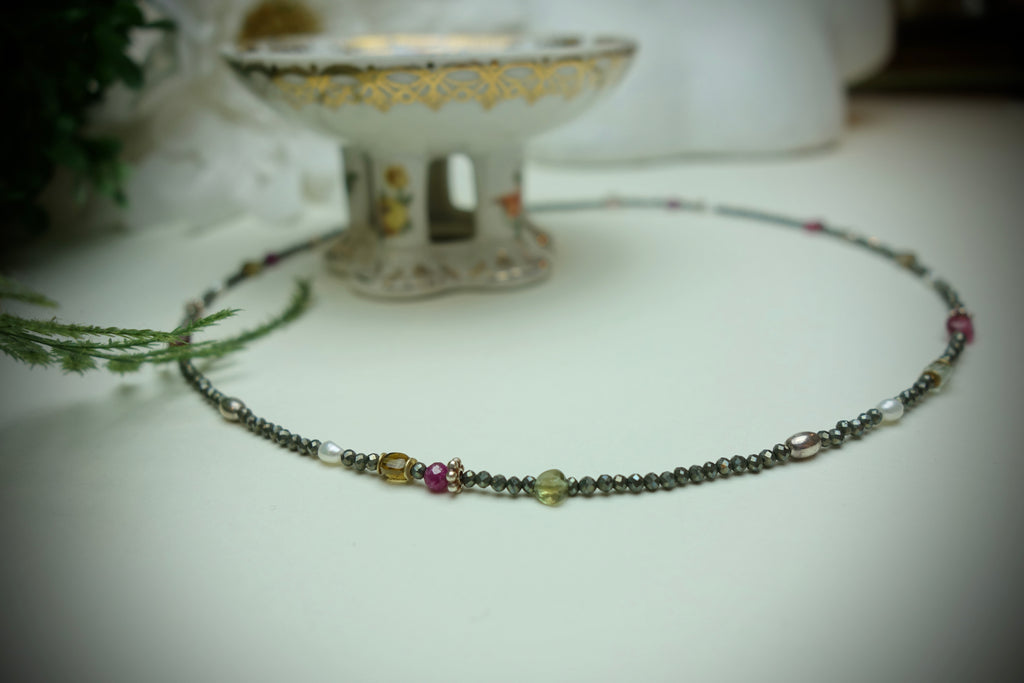Collier „ROSE AURORA“