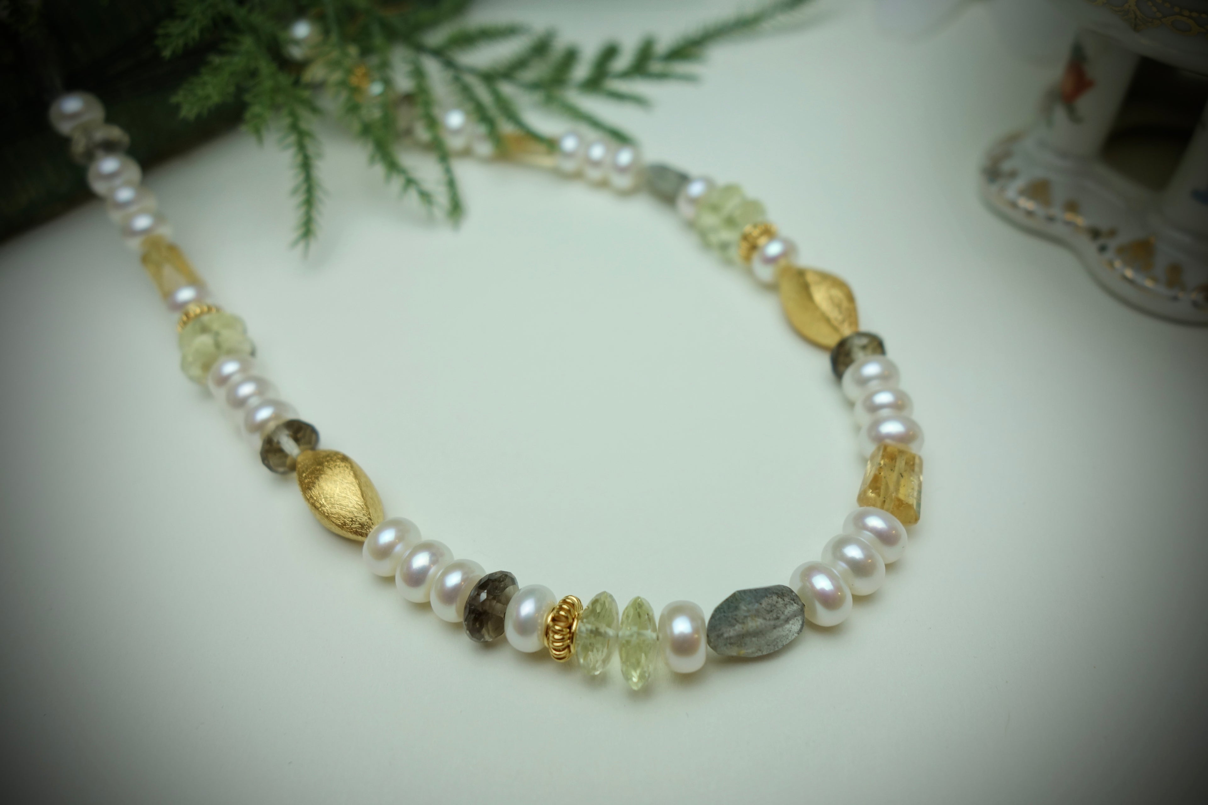Collier „LUNA AUREA“