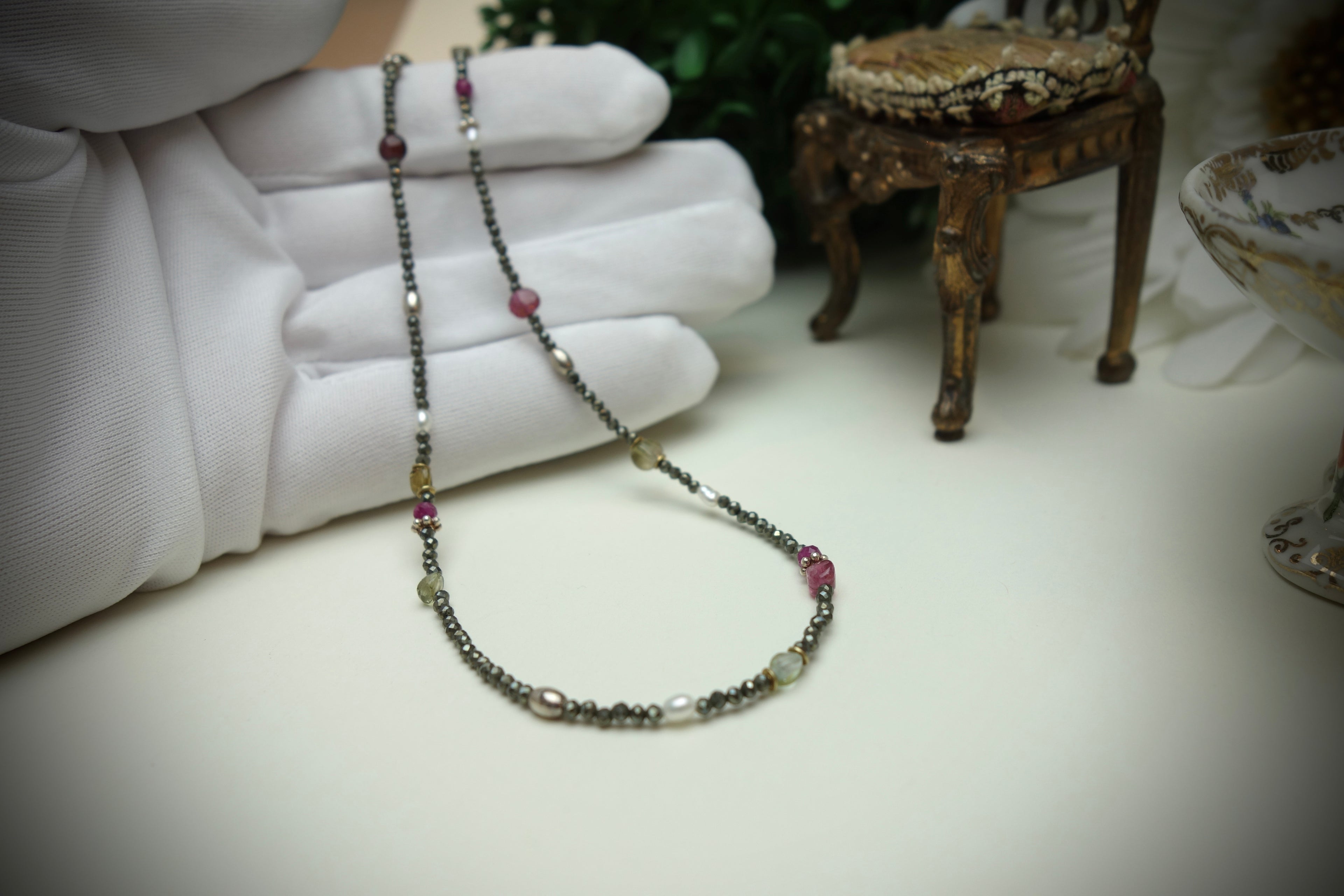 Collier „ROSE AURORA“