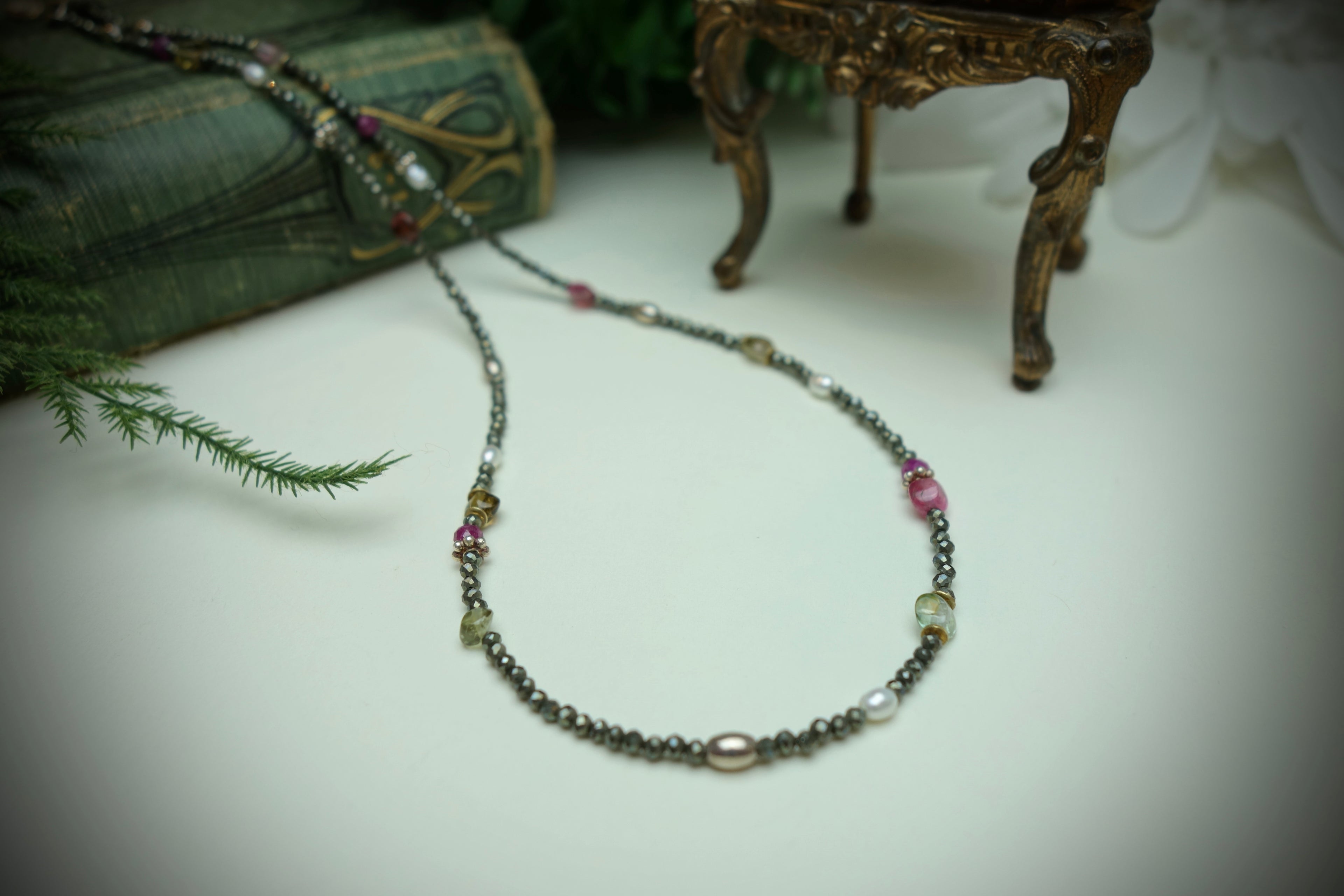 Collier „ROSE AURORA“