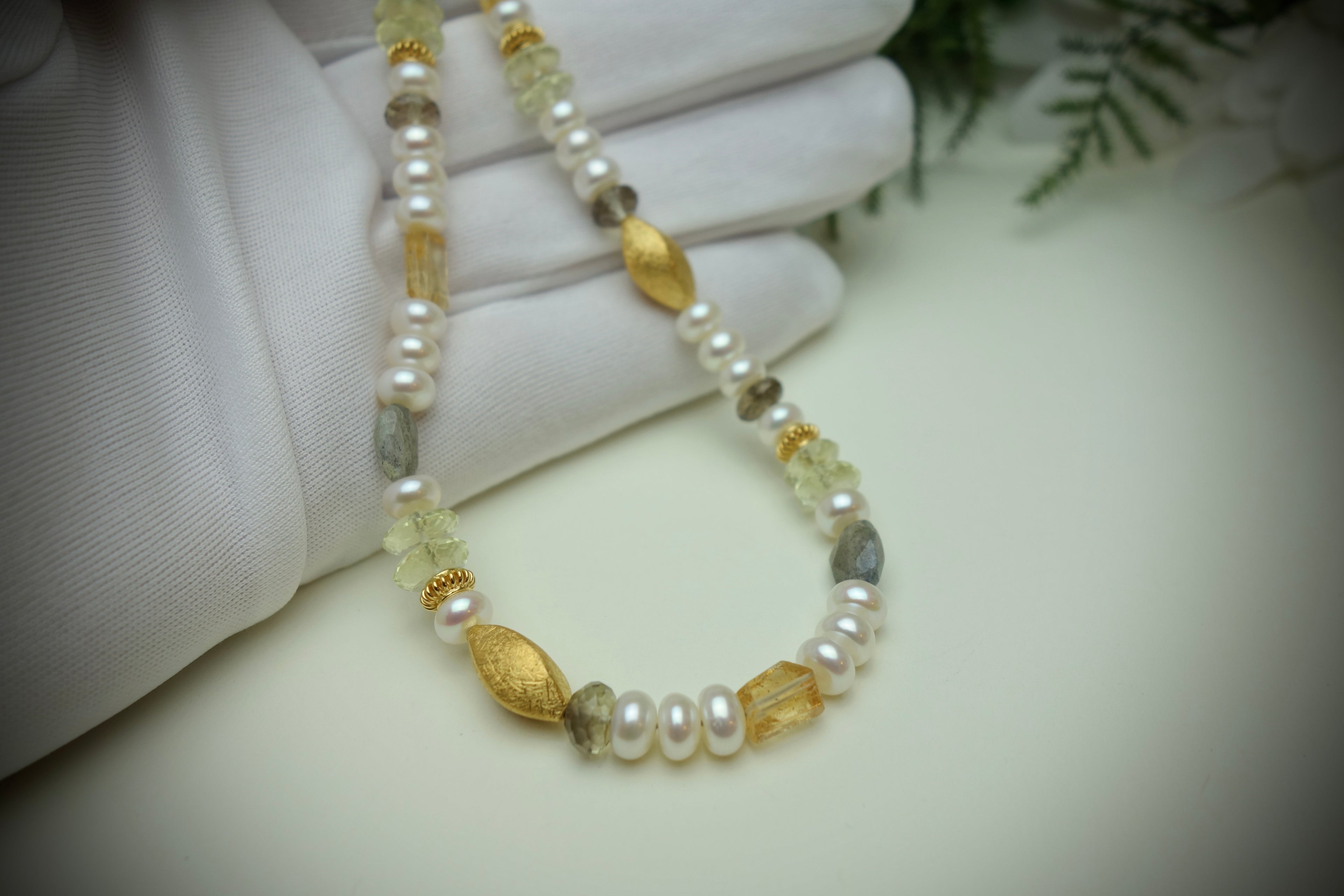 Collier „LUNA AUREA“