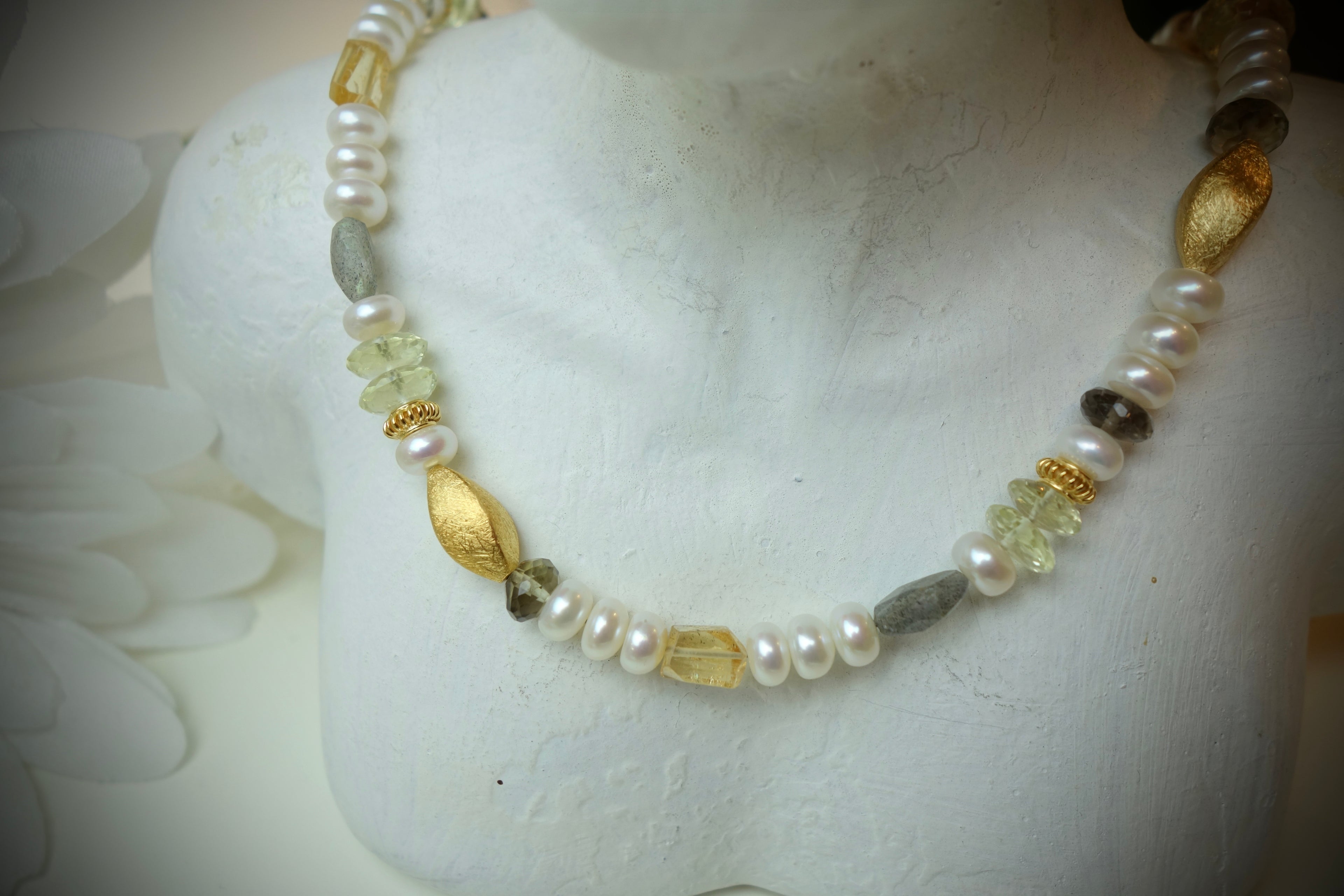 Collier „LUNA AUREA“