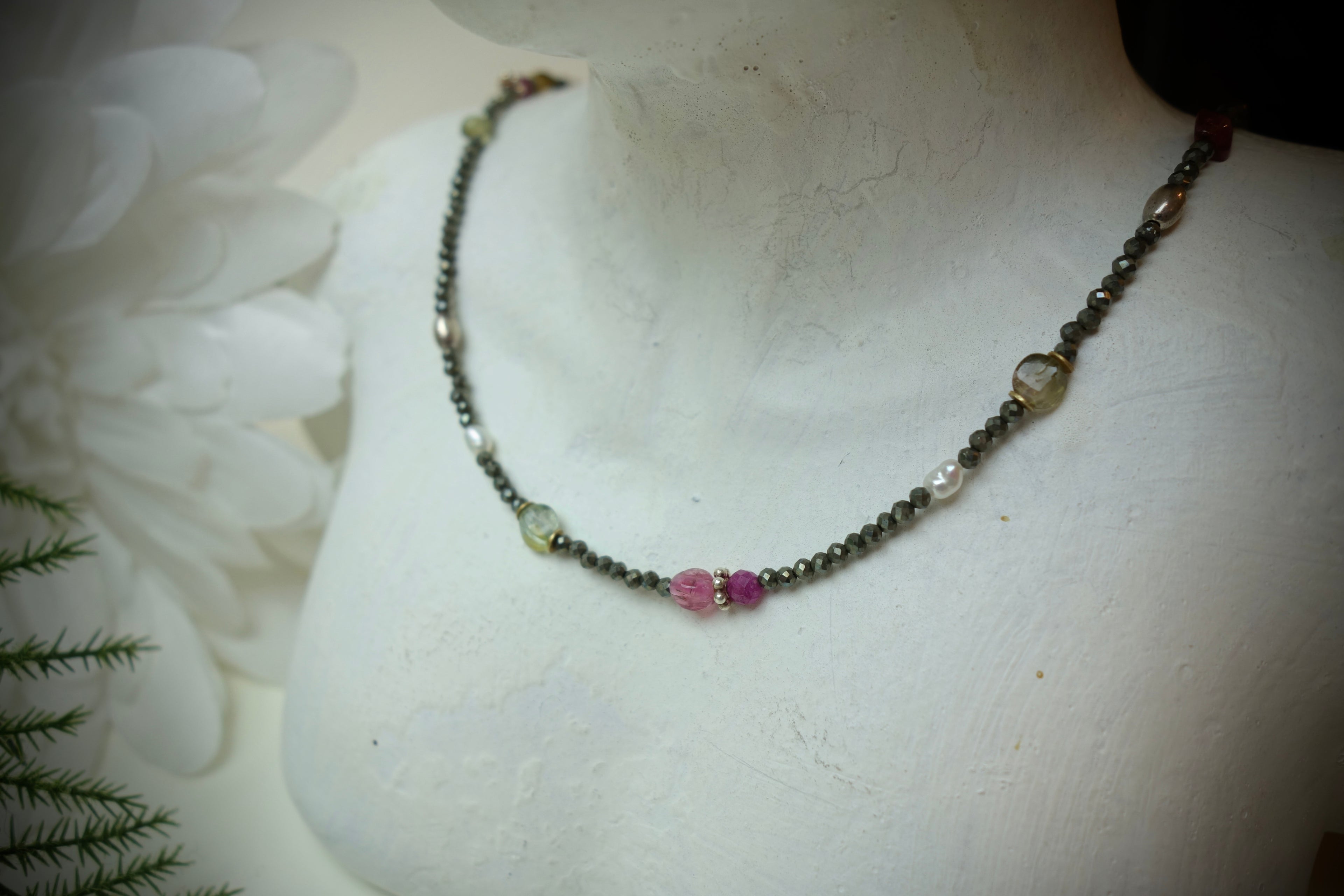 Collier „ROSE AURORA“