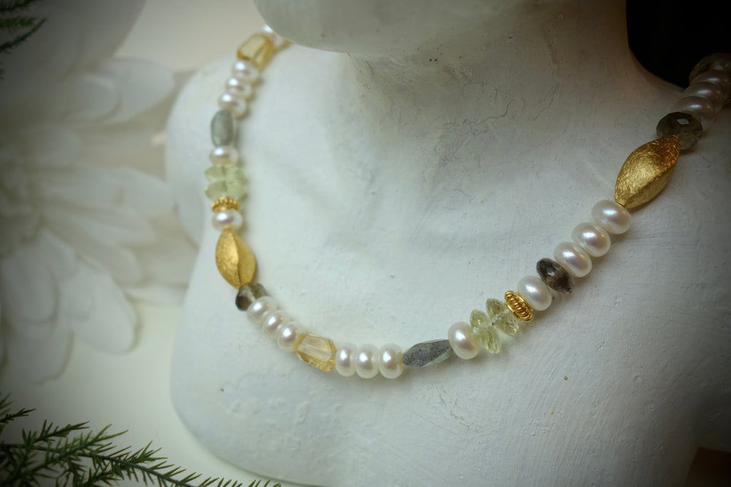 Collier „LUNA AUREA“