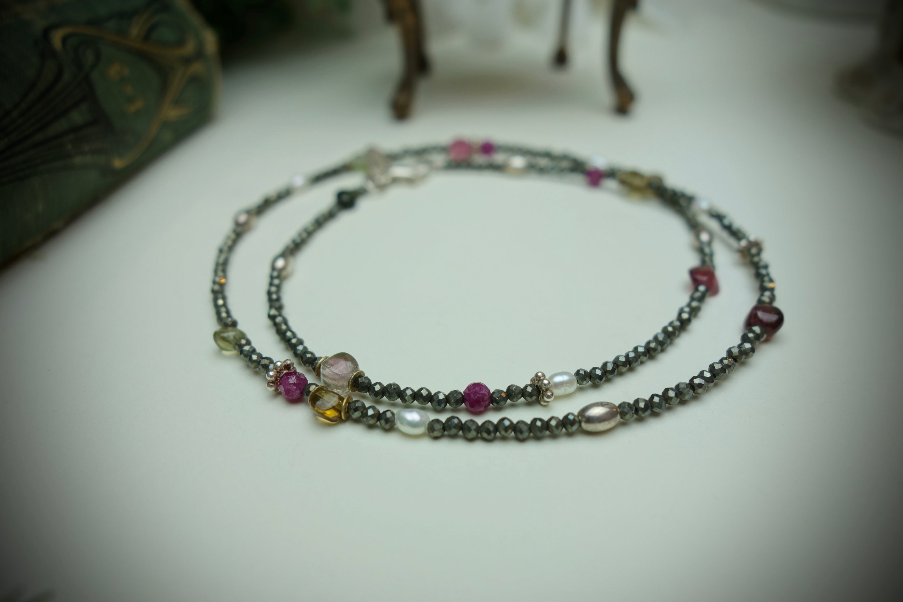 Collier „ROSE AURORA“