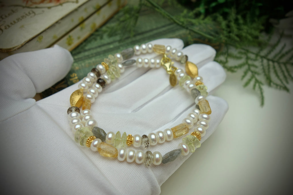 Collier „LUNA AUREA“