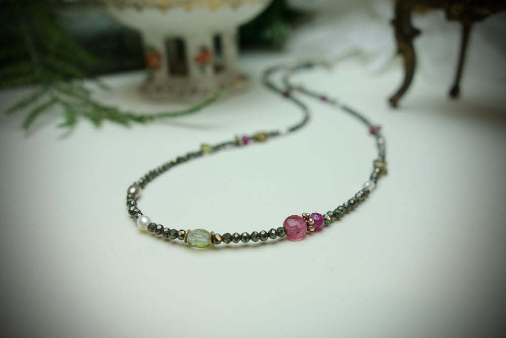 Collier „ROSE AURORA“