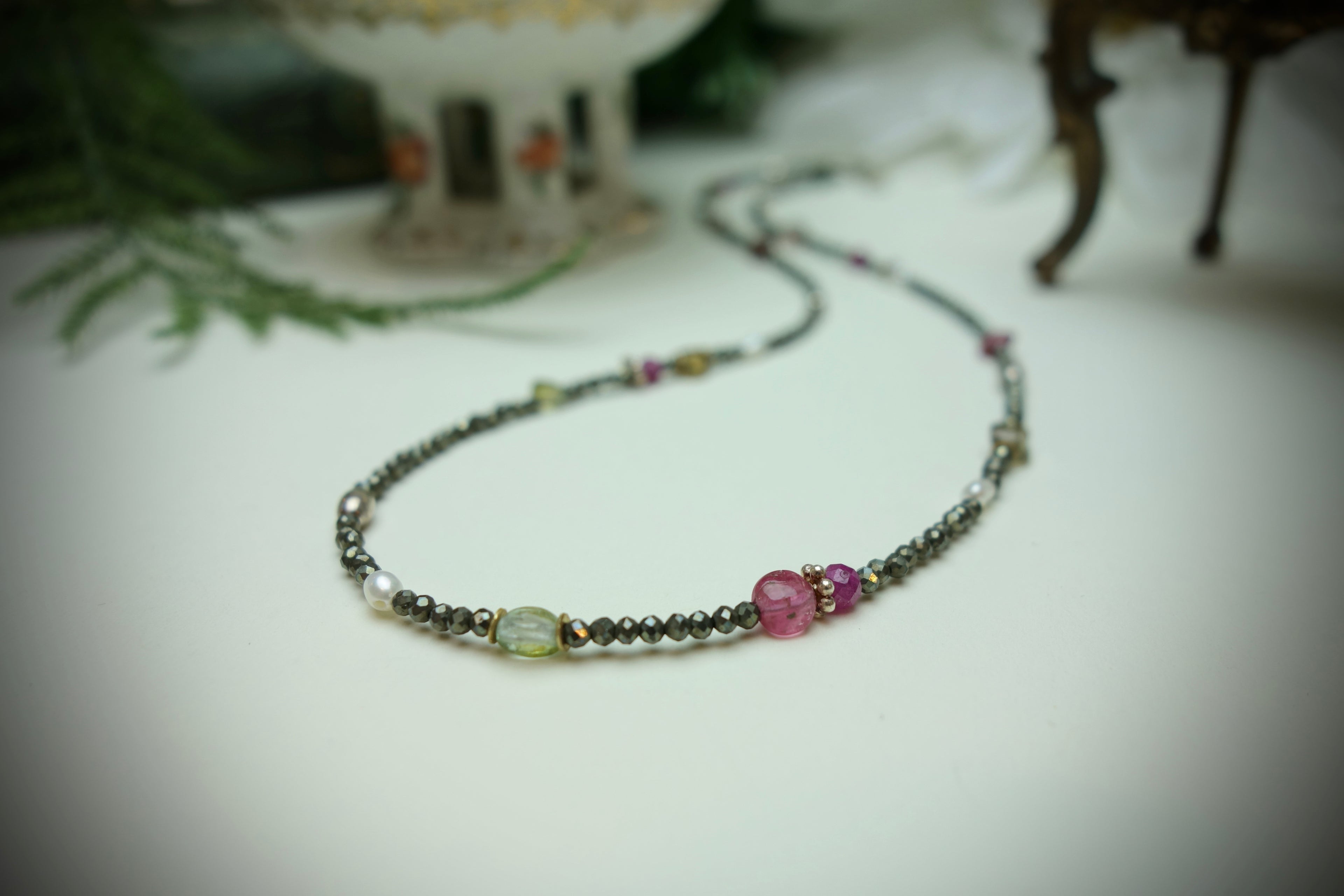 Collier „ROSE AURORA“